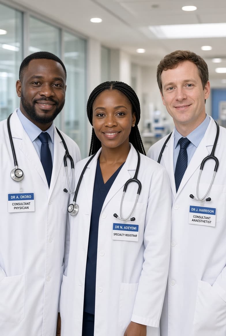 Verified Nigerian medical professionals